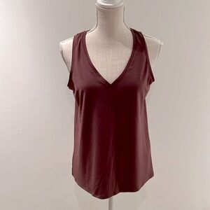 Express work tank, mauve colored